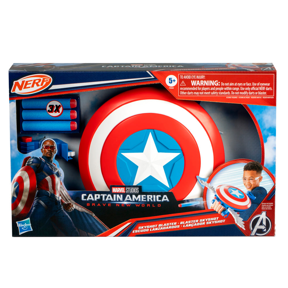 Marvel Captain America: Brave New World Nerf Skyshot Blaster