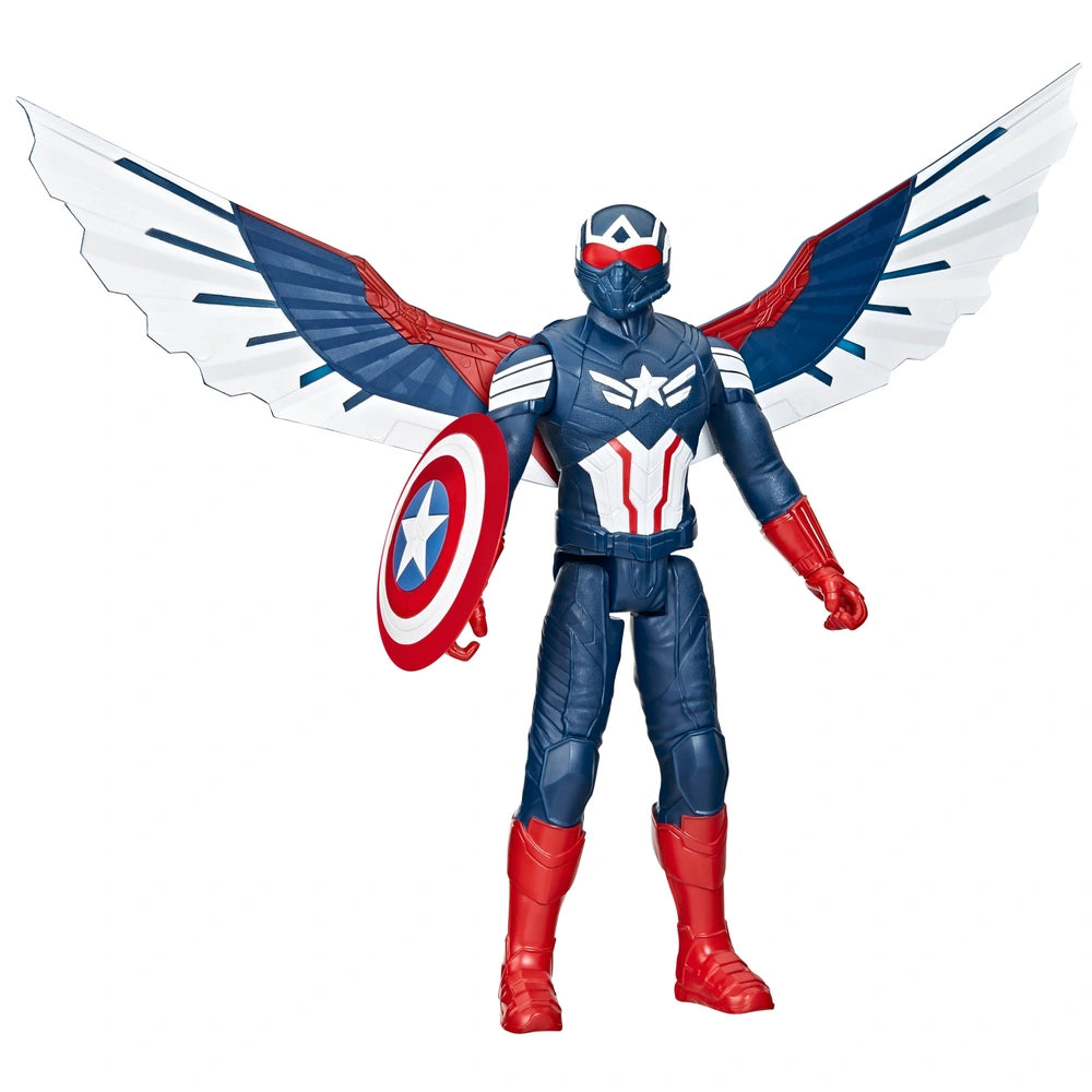 Marvel Avengers Captain America: Brave New World Titan Hero Deluxe Action Figure 30Cm