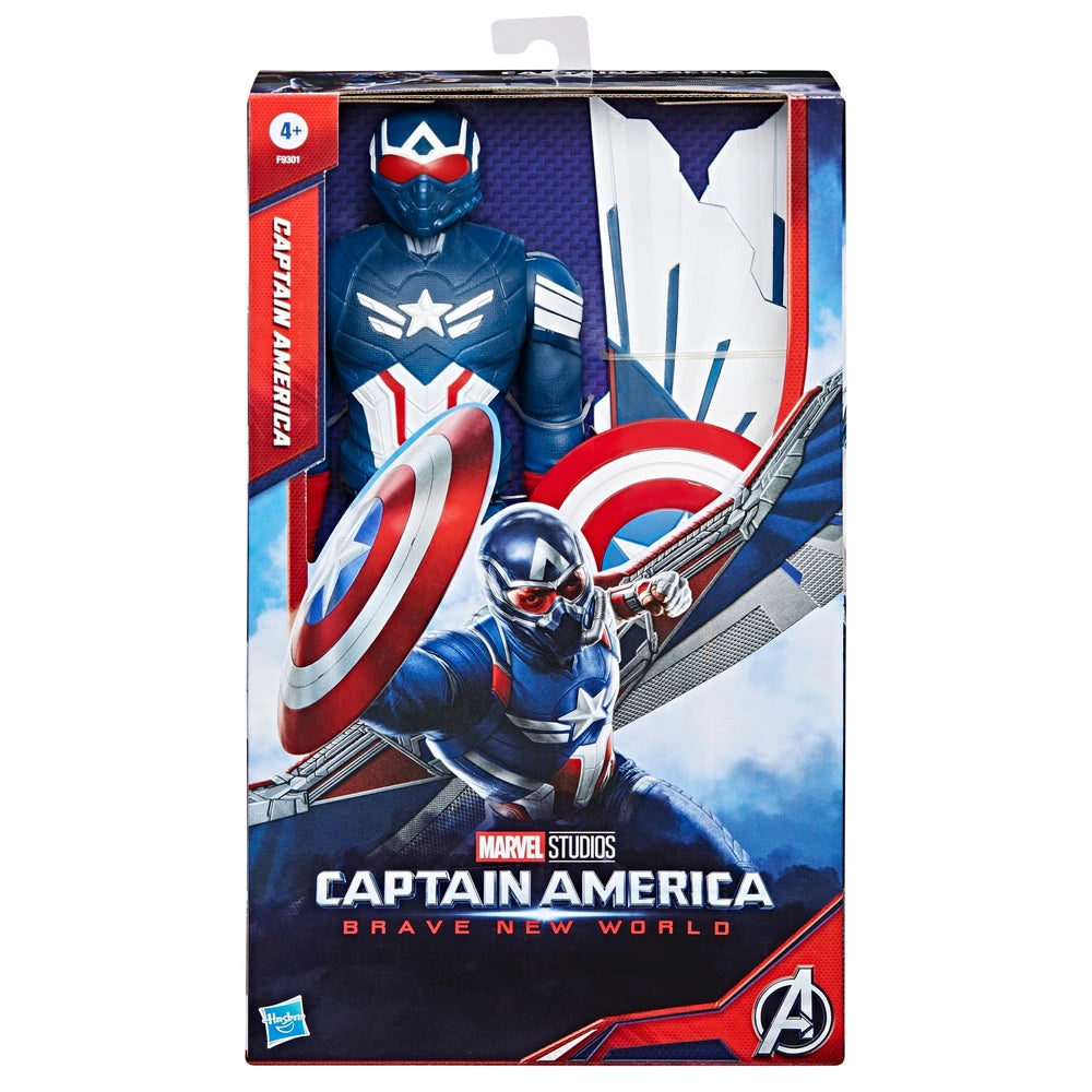 Marvel Avengers Captain America: Brave New World Titan Hero Deluxe Action Figure 30Cm