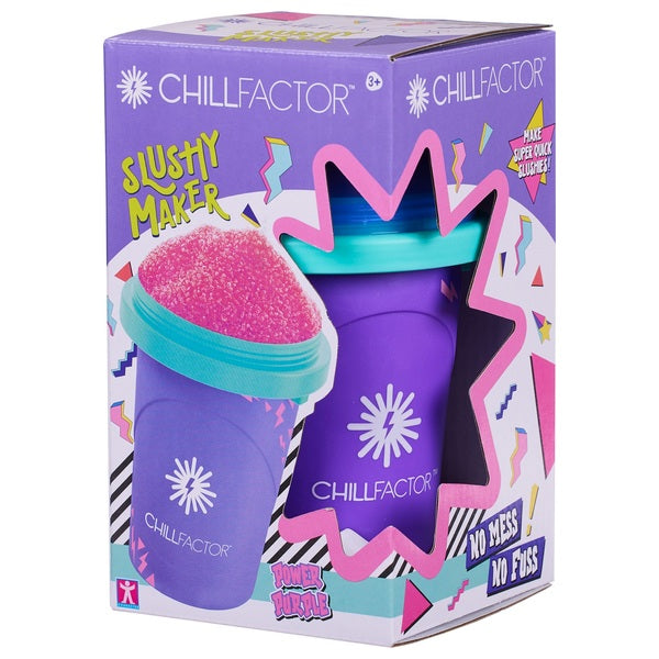 Chillfactor Colour Shock Slushy Maker Power Purple