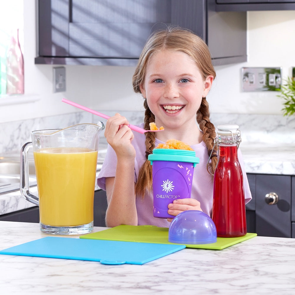 Chillfactor Colour Shock Slushy Maker Power Purple