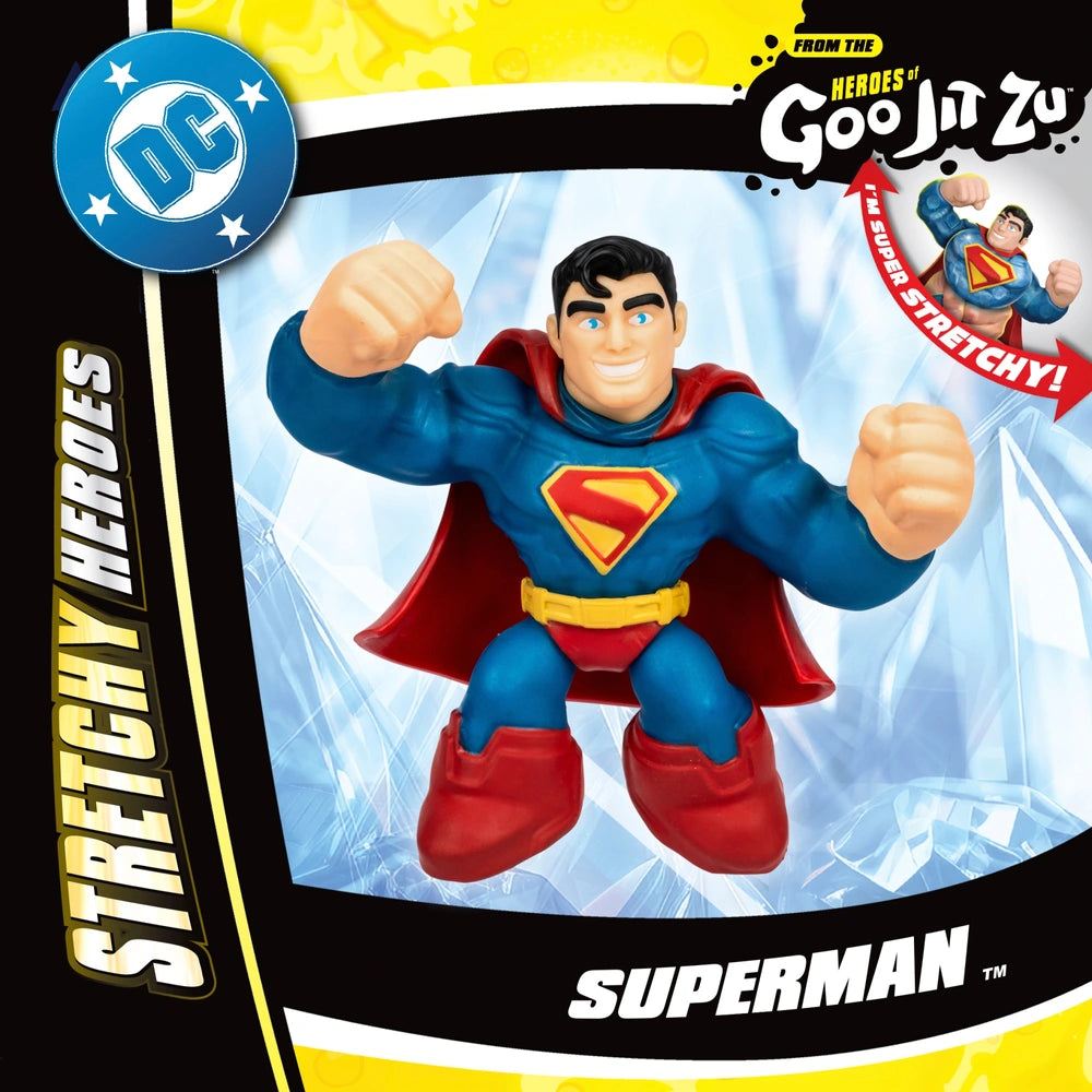 Heroes Of Goo Jit Zu Dc Stretchy Hero Pack Superman