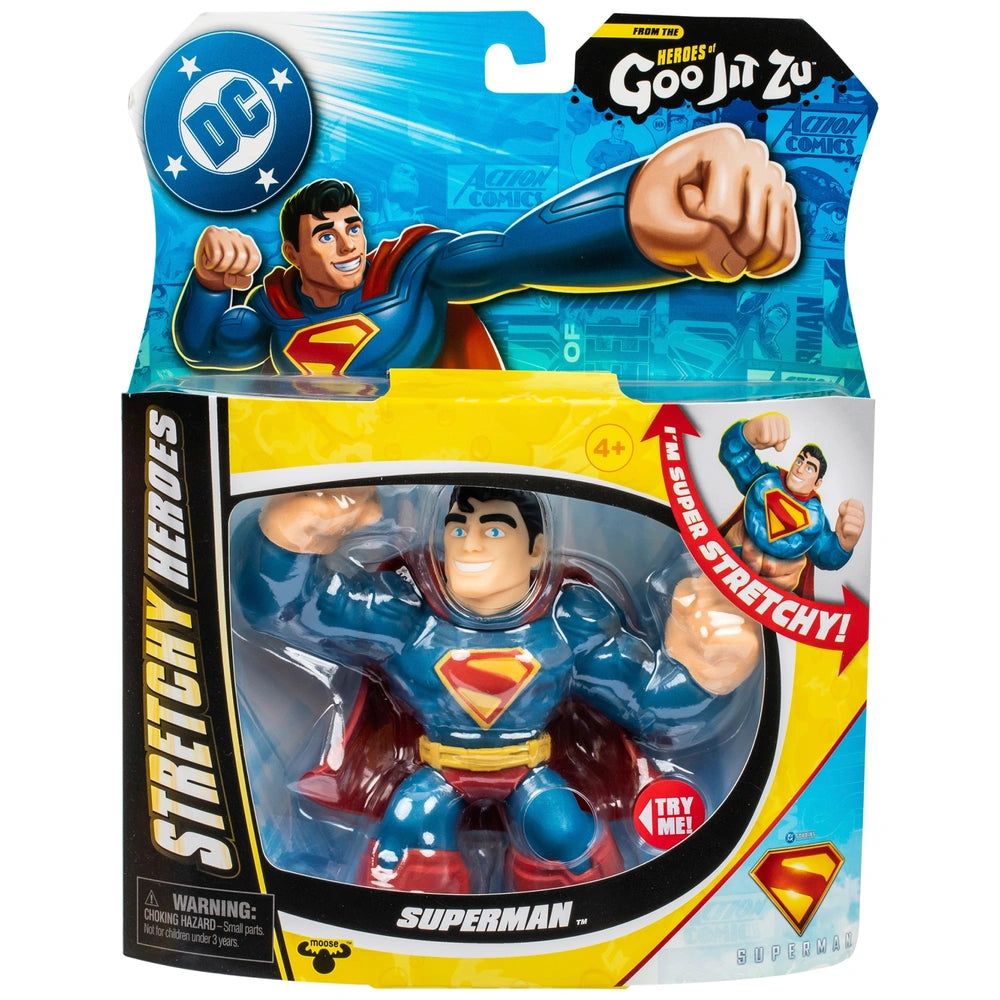 Heroes Of Goo Jit Zu Dc Stretchy Hero Pack Superman