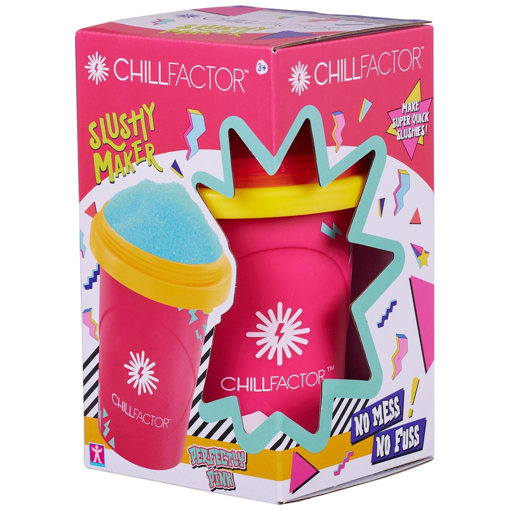 Chillfactor Colour Shock Slushy Maker Perfectly Pink