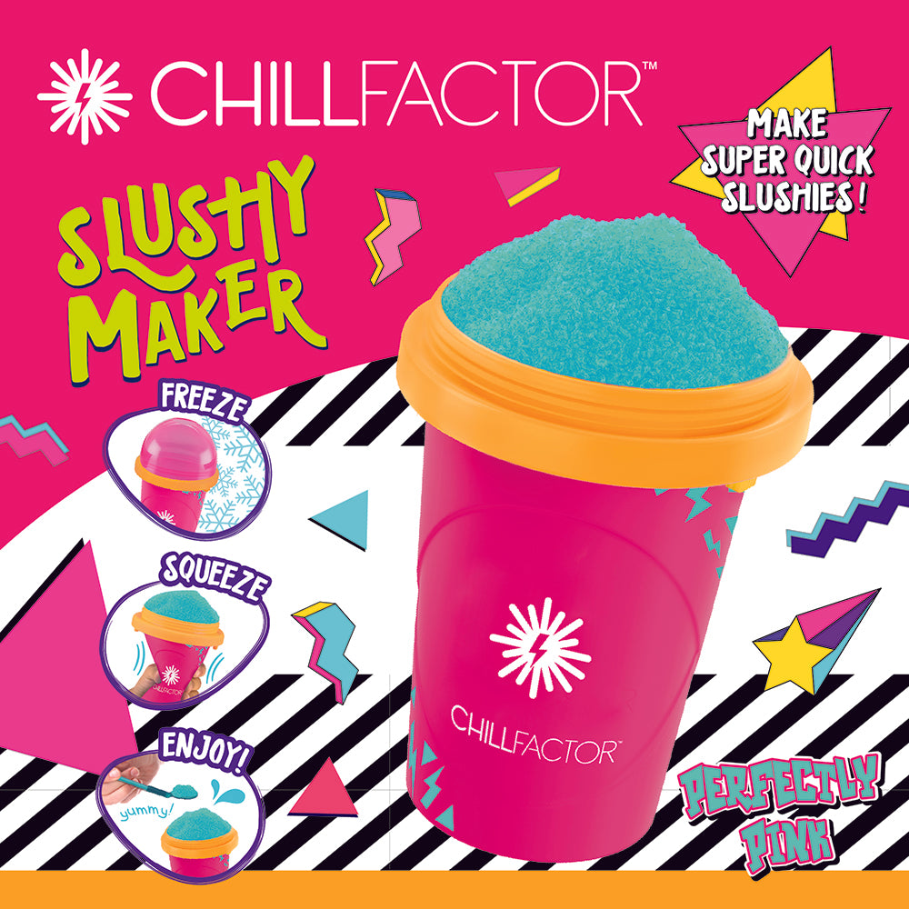 Chillfactor Colour Shock Slushy Maker Perfectly Pink