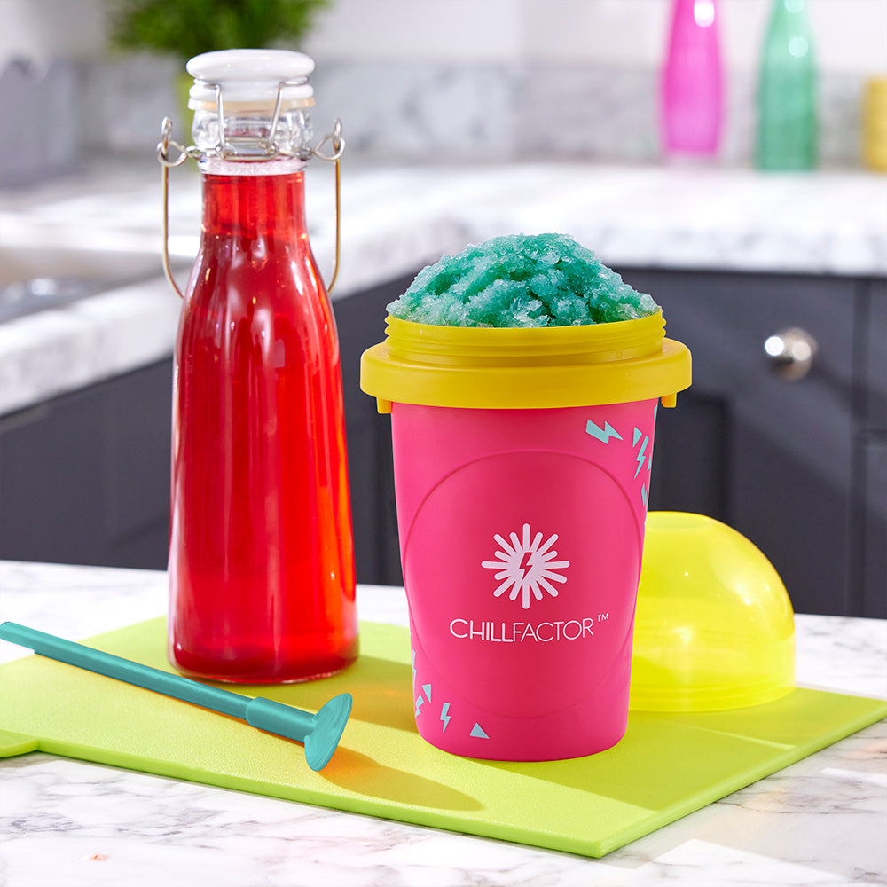 Chillfactor Colour Shock Slushy Maker Perfectly Pink