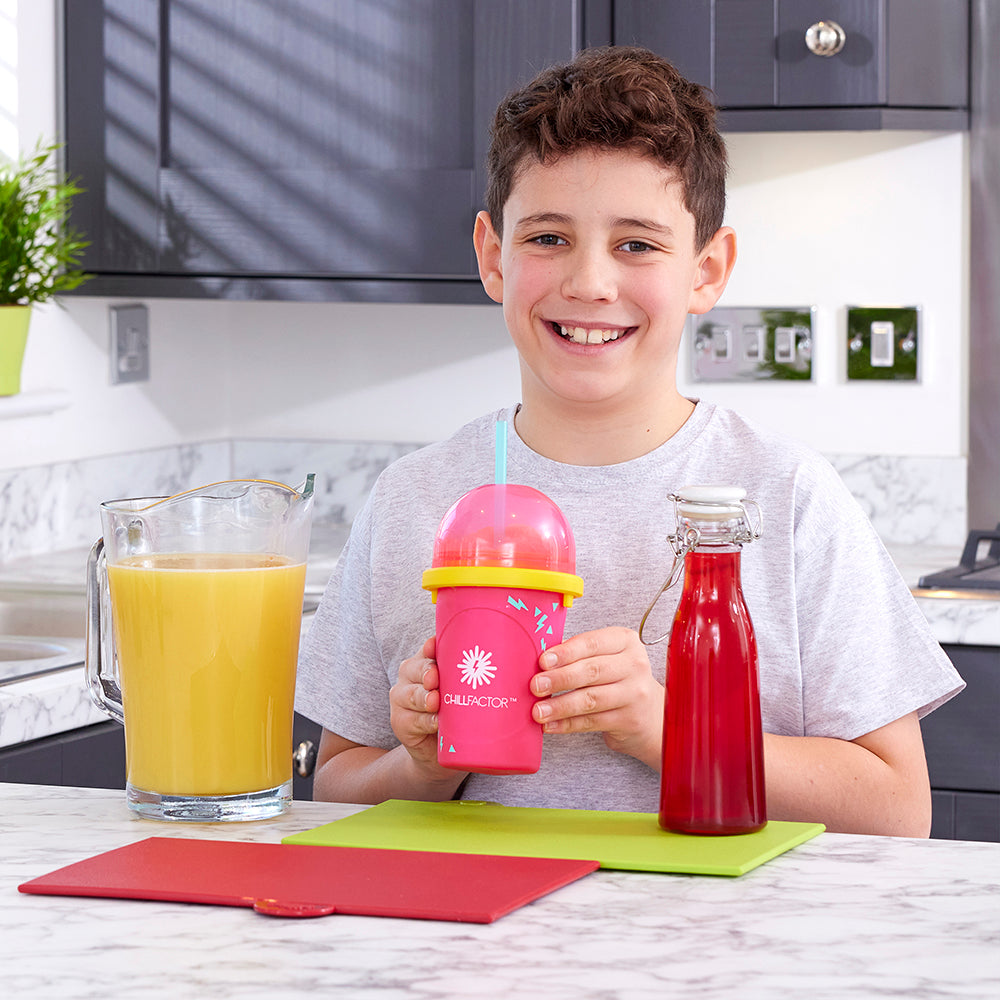 Chillfactor Colour Shock Slushy Maker Perfectly Pink