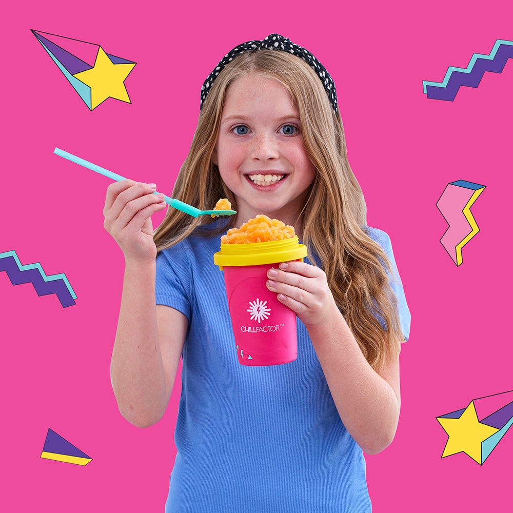 Chillfactor Colour Shock Slushy Maker Perfectly Pink