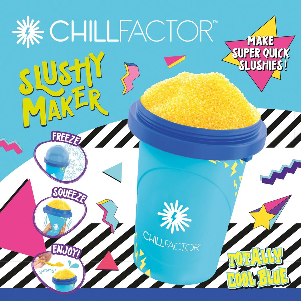 Chillfactor Colour Shock Slushy Maker Totally Cool Blue