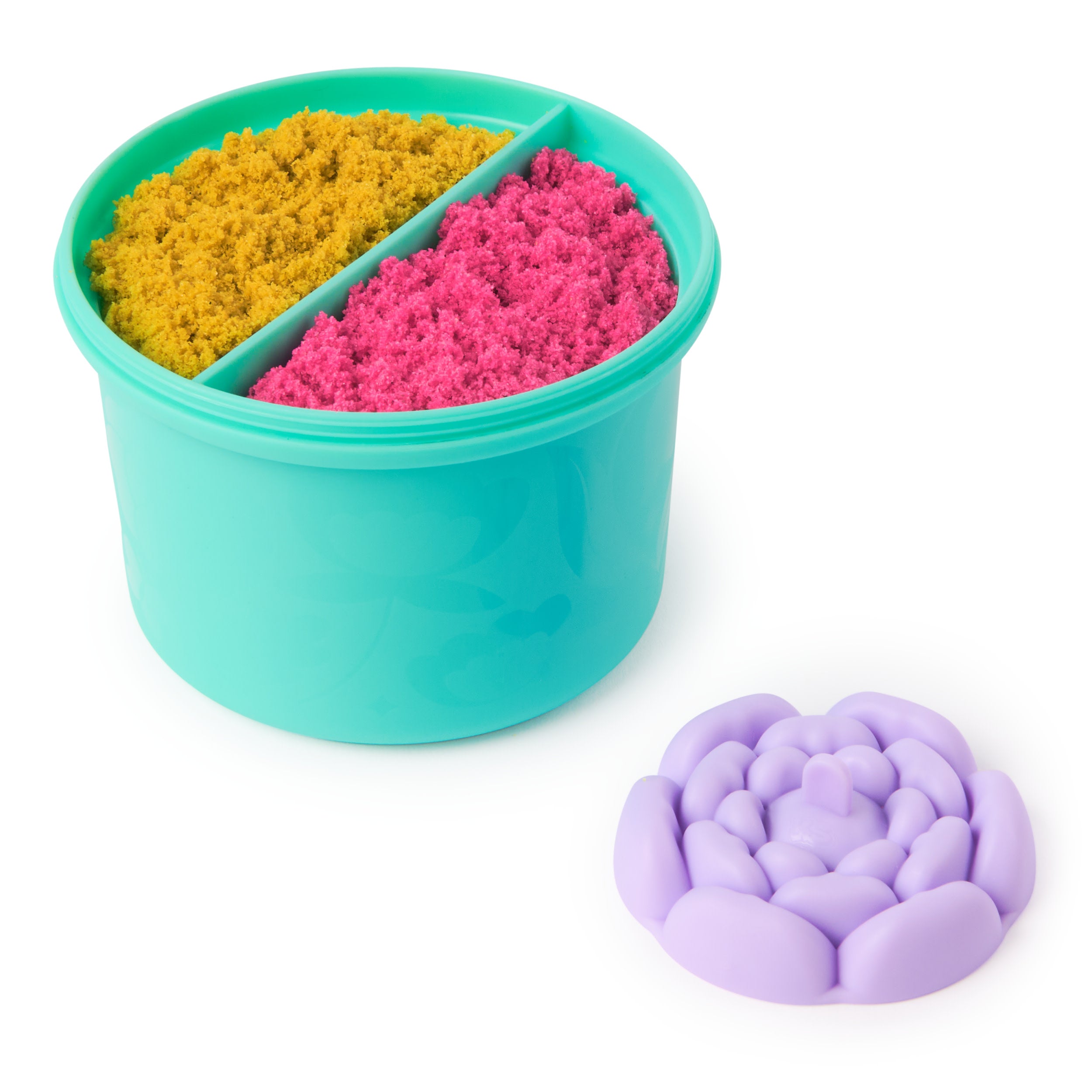 Kinetic Sand Squishblossom Blooming Flower