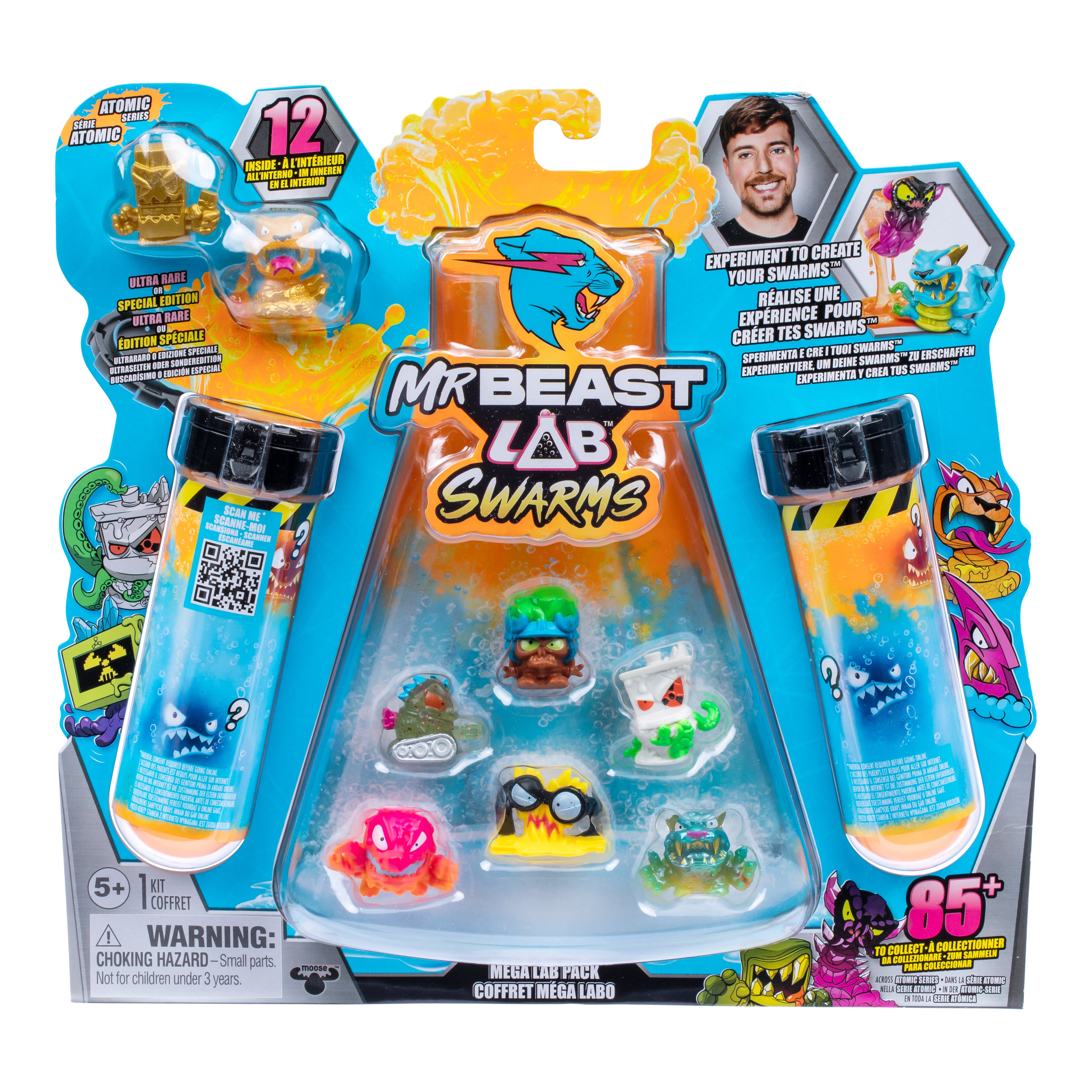 Mrbeast Lab Swarms Atomic Series Mega Lab 12 Pack Assortment