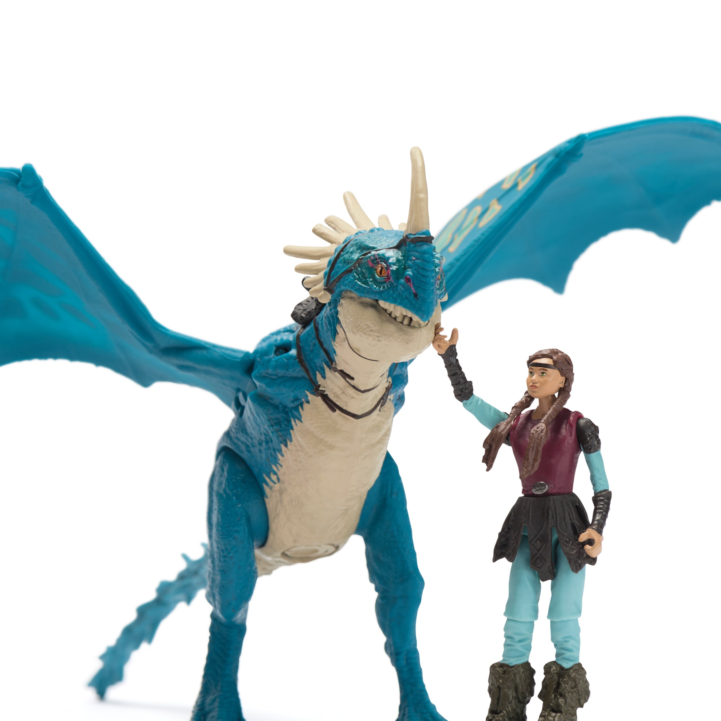 Dreamworks How To Train Your Dragon Action Figures Deadly Nadder & Astrid 2 Pack