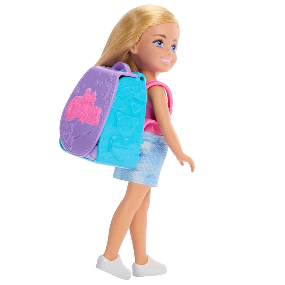 Barbie Chelsea Doll Family & Friends Cupcake Baking Backpack Playset