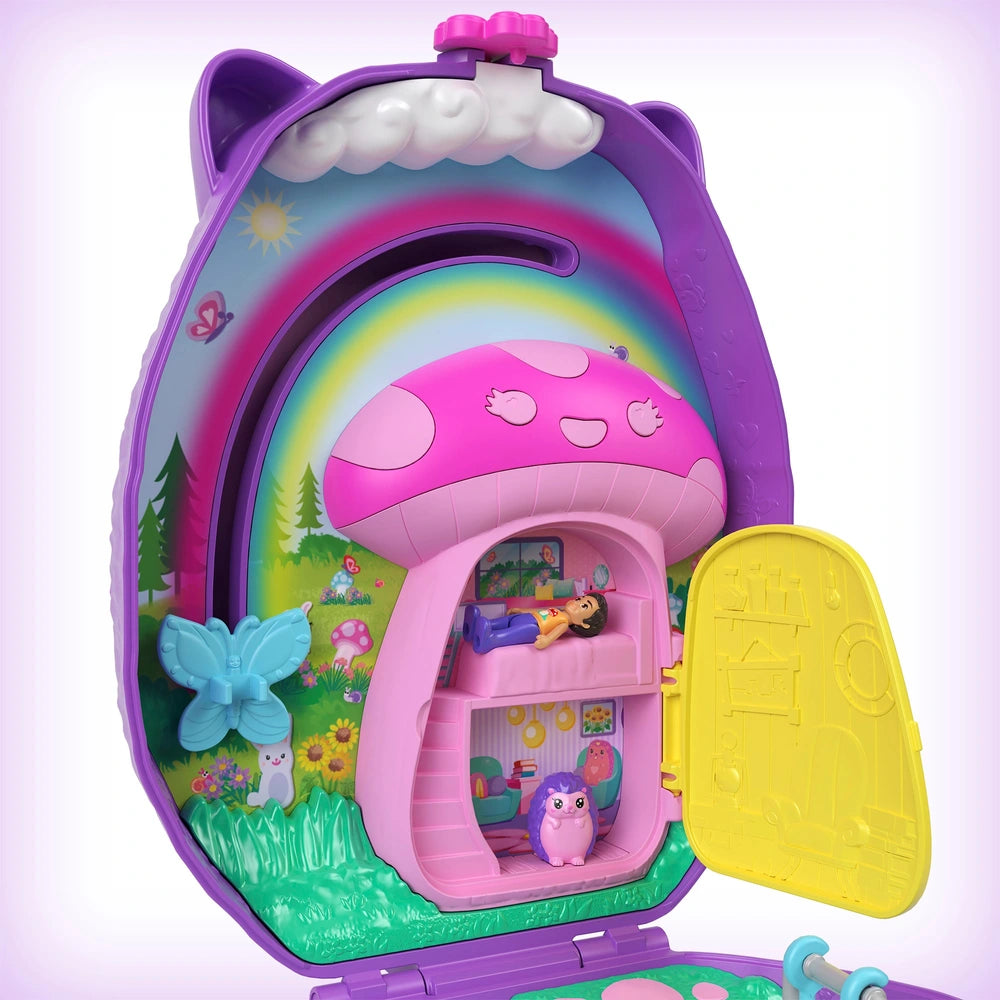 Polly Pocket Hedgehog Mom & Baby Compact Set