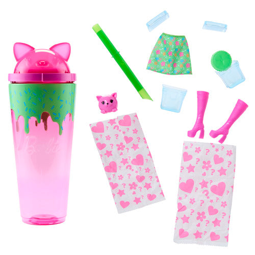 Barbie Pop Reveal Shake Series Cute Kitten Doll