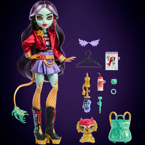 Monster High Fashion Doll Jinafire Long 29Cm