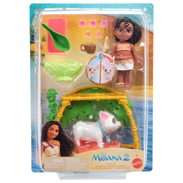 Disney Moana 2 Simea & Pua Bathtime Fun Set