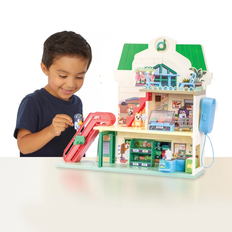 Bluey Supermarket Playset With Sounds