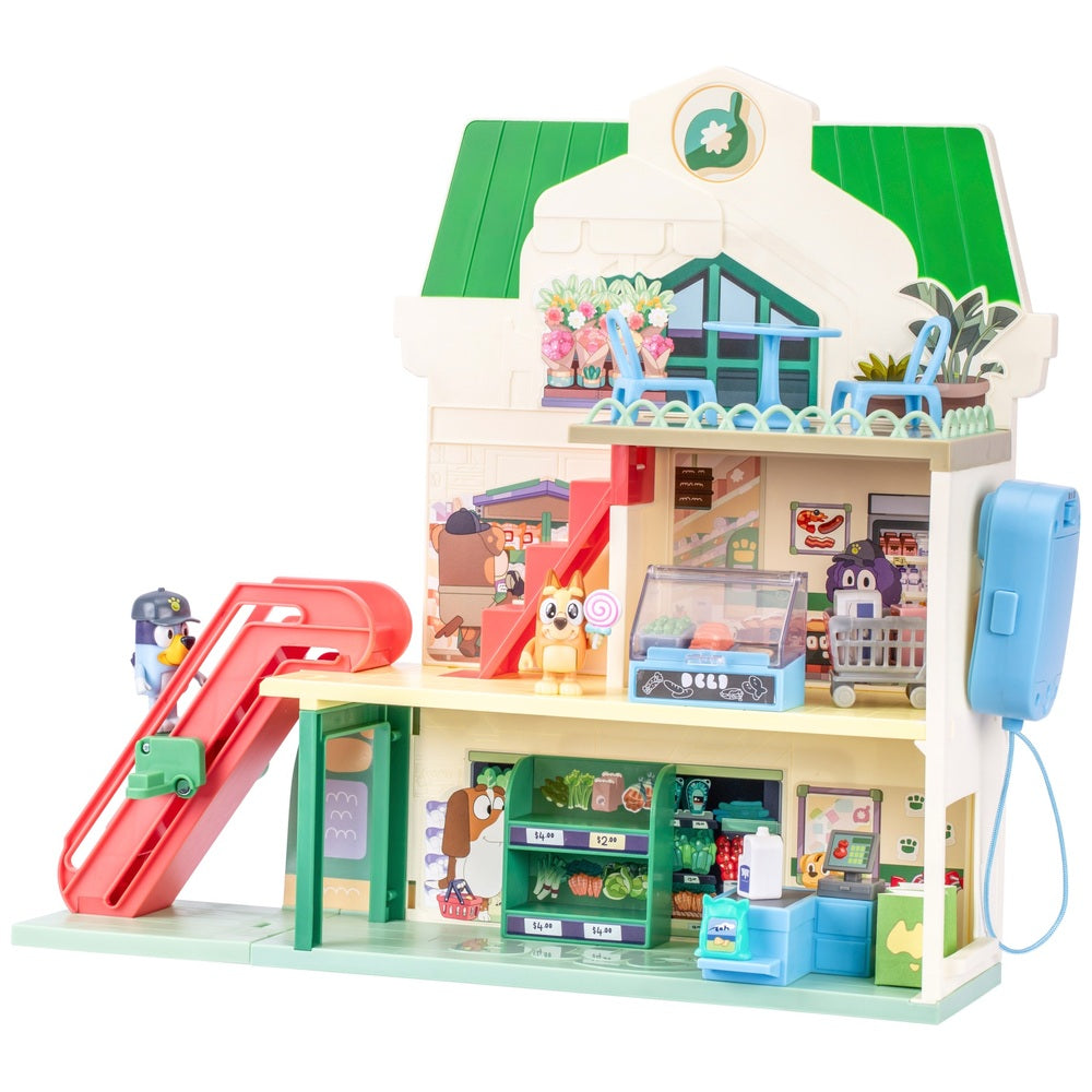 Bluey Supermarket Playset With Sounds