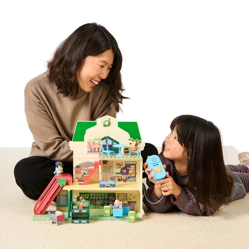 Bluey Supermarket Playset With Sounds