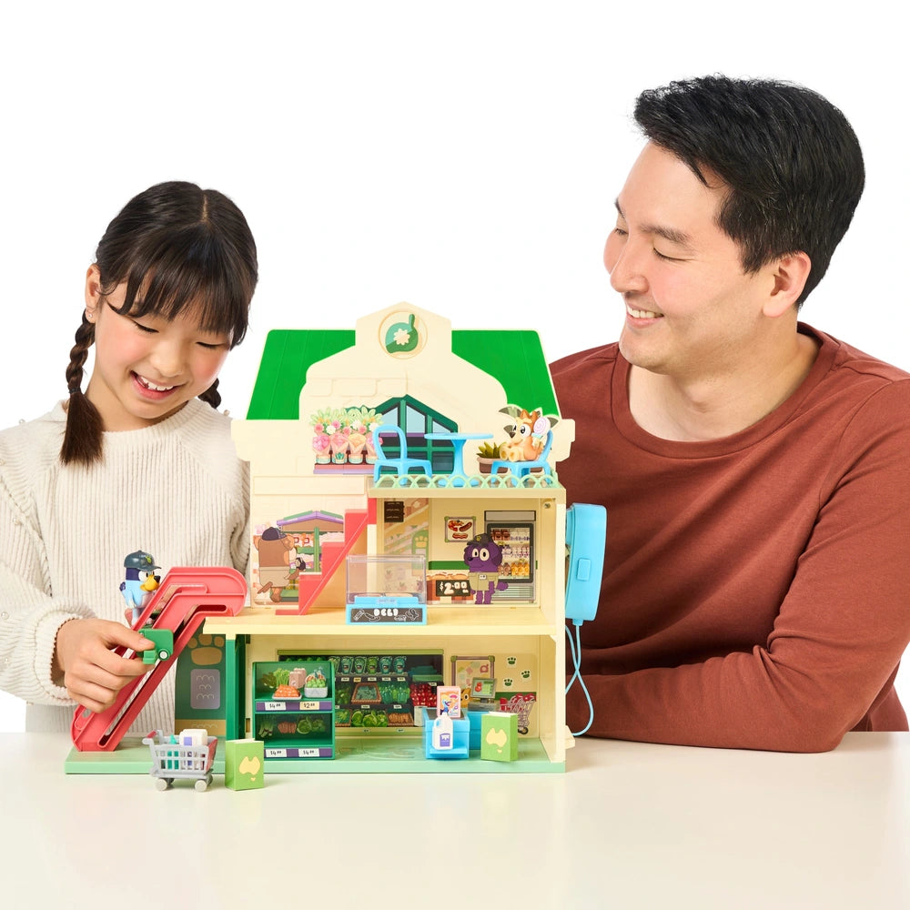Bluey Supermarket Playset With Sounds