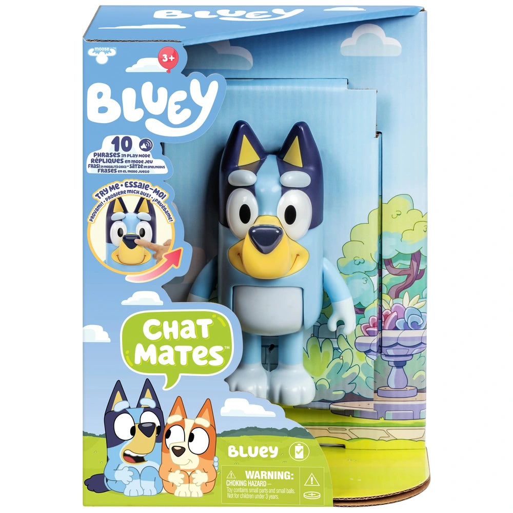 Bluey Chat Mates Figure Single Pack Bluey