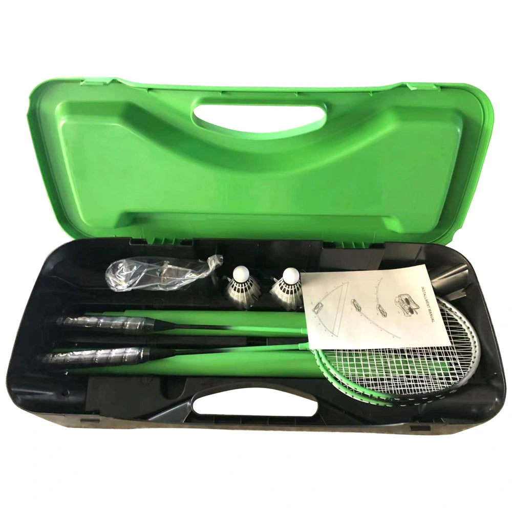 Badminton Set With Portable Stand And Net