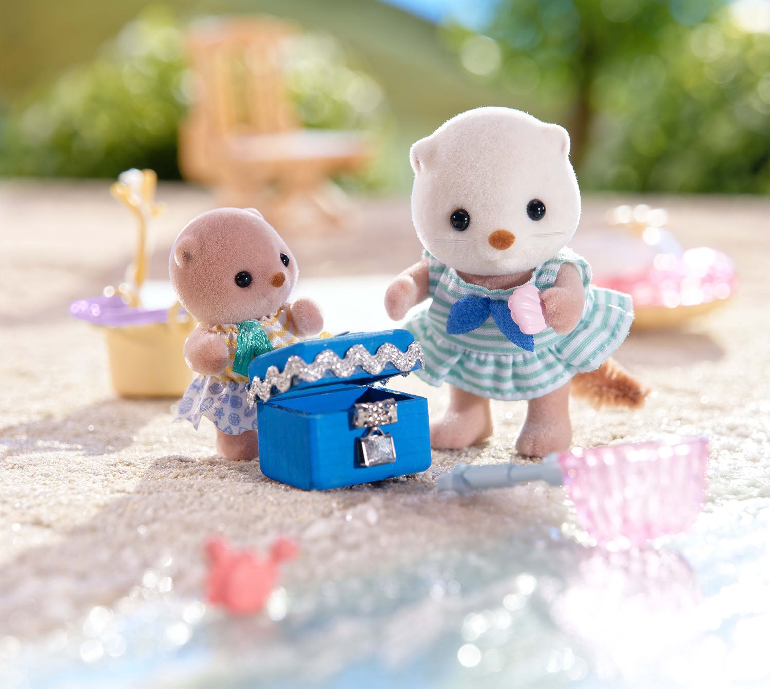 Sylvanian Families Sea Otter Sisters Splashy Snorkel Set