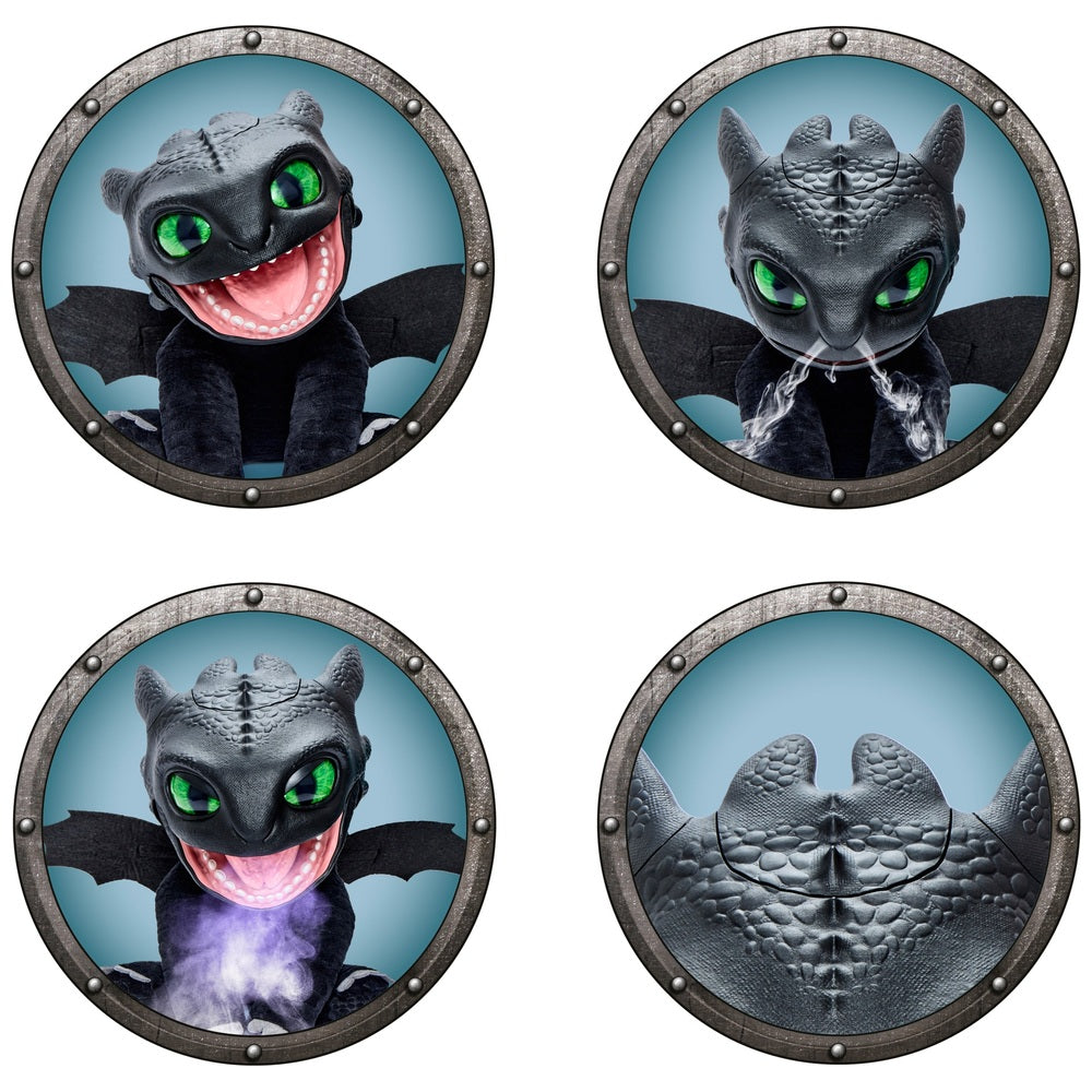 Dreamworks How To Train Your Dragon Toothless Puppetronic By Realfx Interactive Toy