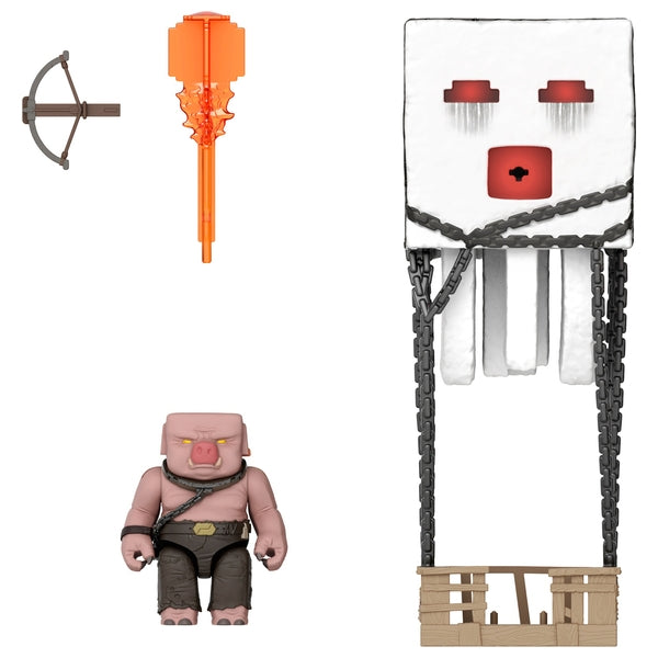 Minecraft Movie Playset Blast Attack Ghast