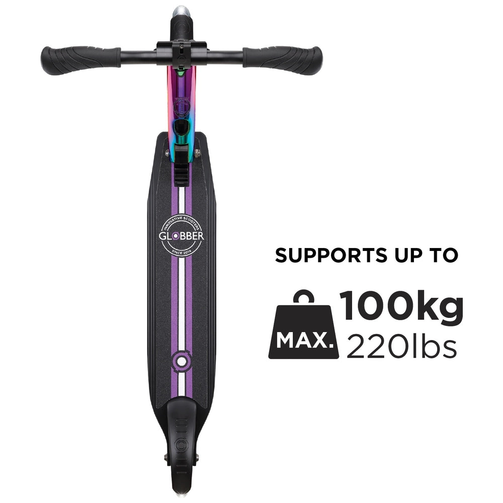 Globber Flow Element Lights Scooter Neochrome