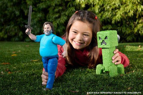 Minecraft Movie Action Figure Steve 30Cm