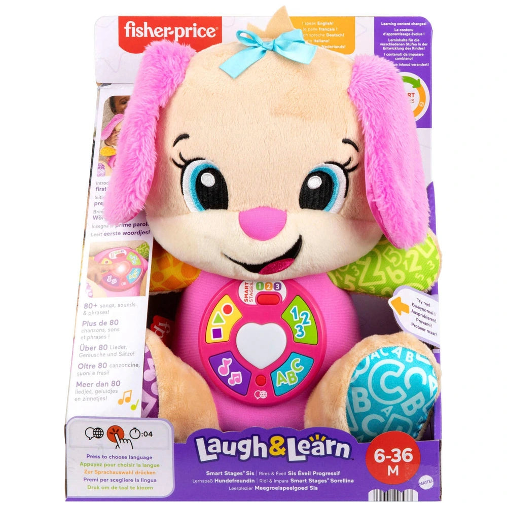 Fisher-Price Laugh & Learn Toy Smart Stages Sis