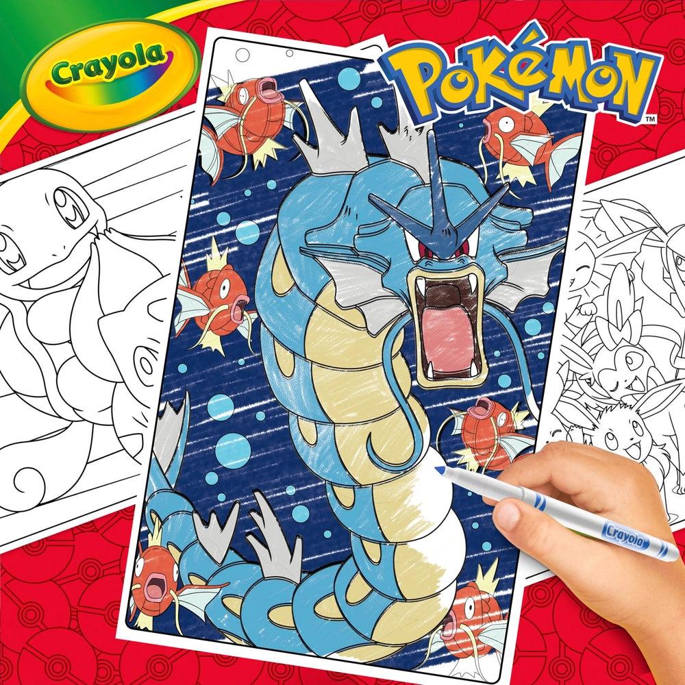 Crayola Pokémon Giant Colouring Pages Book