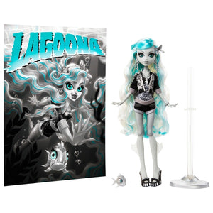 Monster High Doll Reel Drama Lagoona Blue