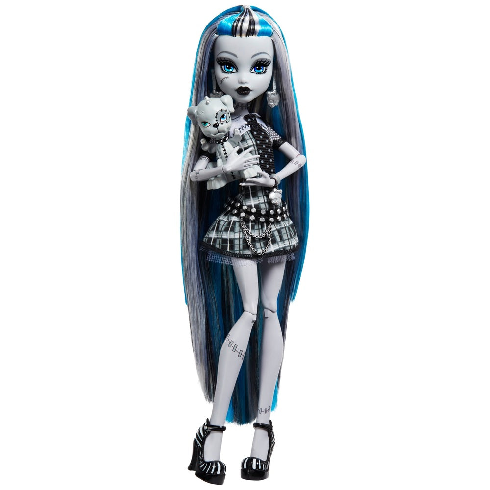 Monster High Doll Reel Drama Frankie Stein
