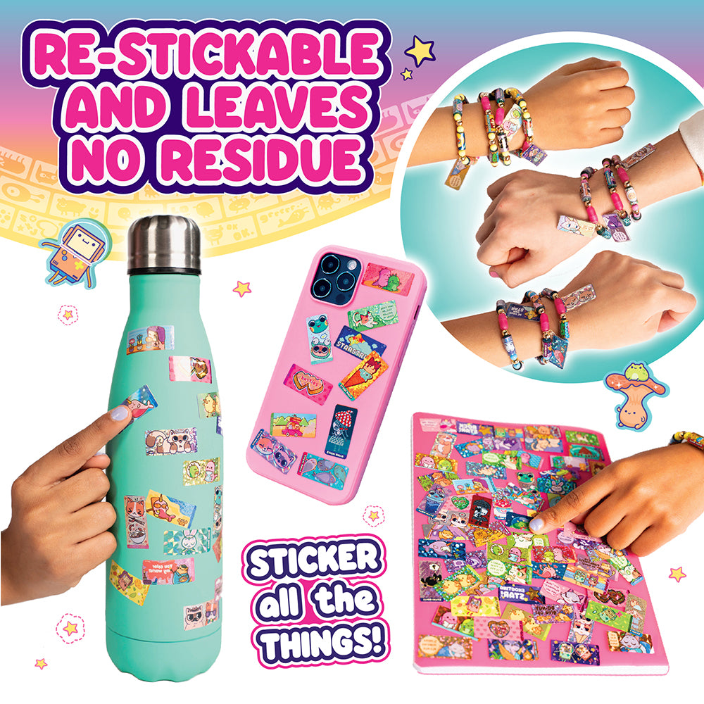 Sticki Rolls Anna & Erin Sticker Jewellery Making Set Bff Bracelets