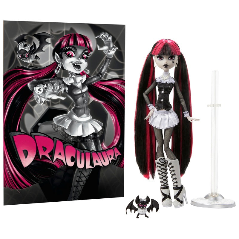 Monster High Doll Reel Drama Draculaura