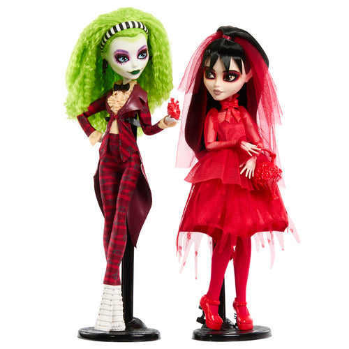 Monster High X Beetlejuice Beetlejuice Doll Skullector 2 Pack