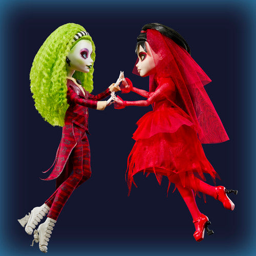 Monster High X Beetlejuice Beetlejuice Doll Skullector 2 Pack