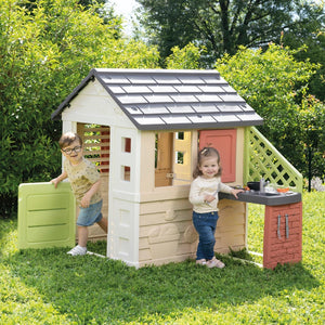 Smoby Life Nature Play House With Kitchen