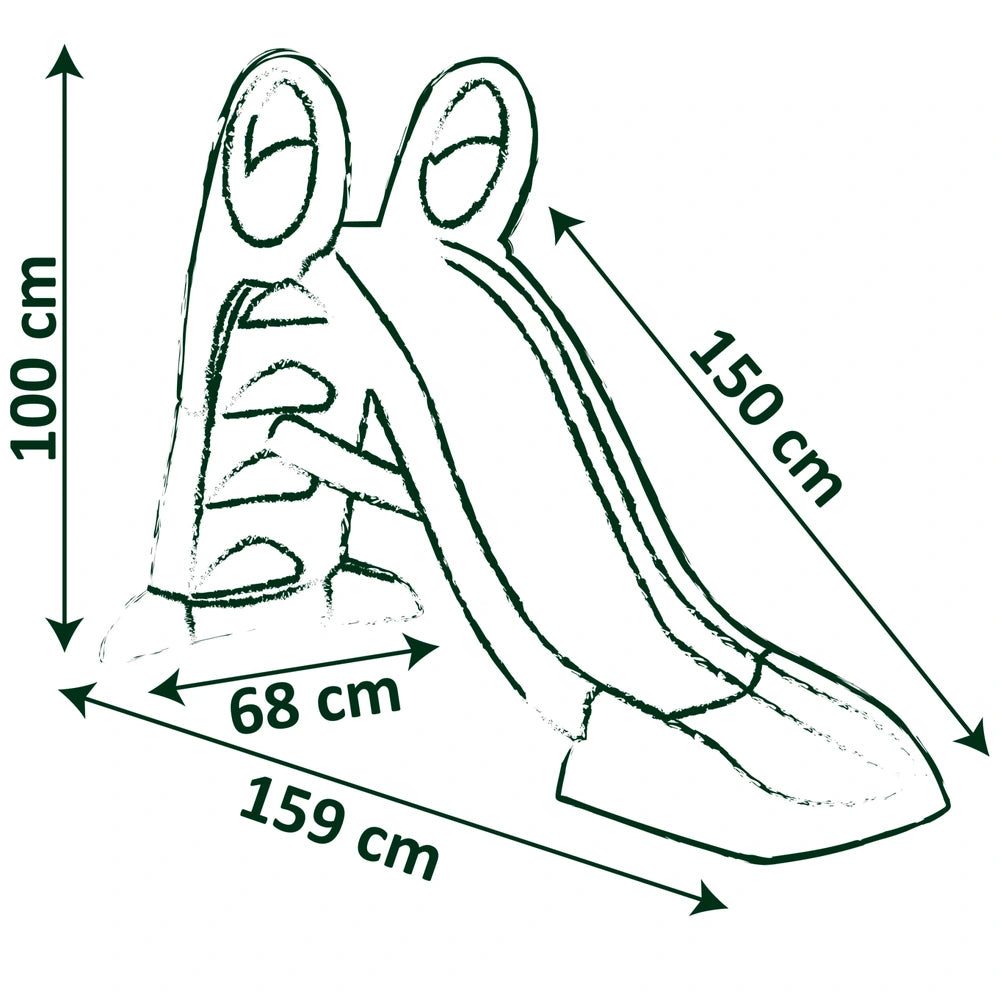5Ft Smoby Life Ks Slide