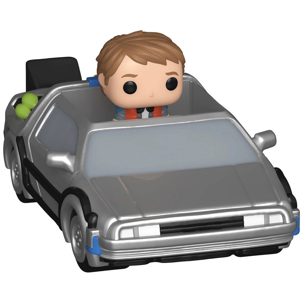 Funko Bitty Pop! Rides: Back To The Future Marty Mcfly And Time Machine