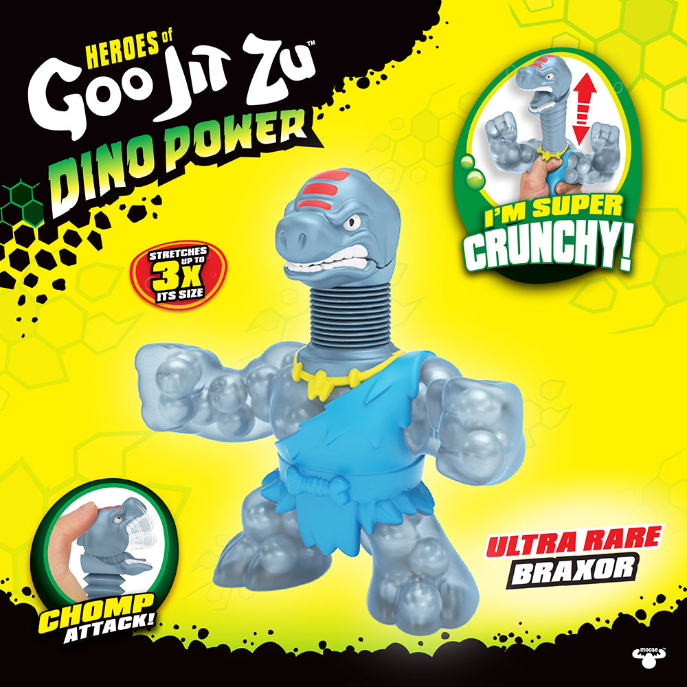 Heroes Of Goo Jit Zu Ultra Rare Braxor The Brachiosaurus