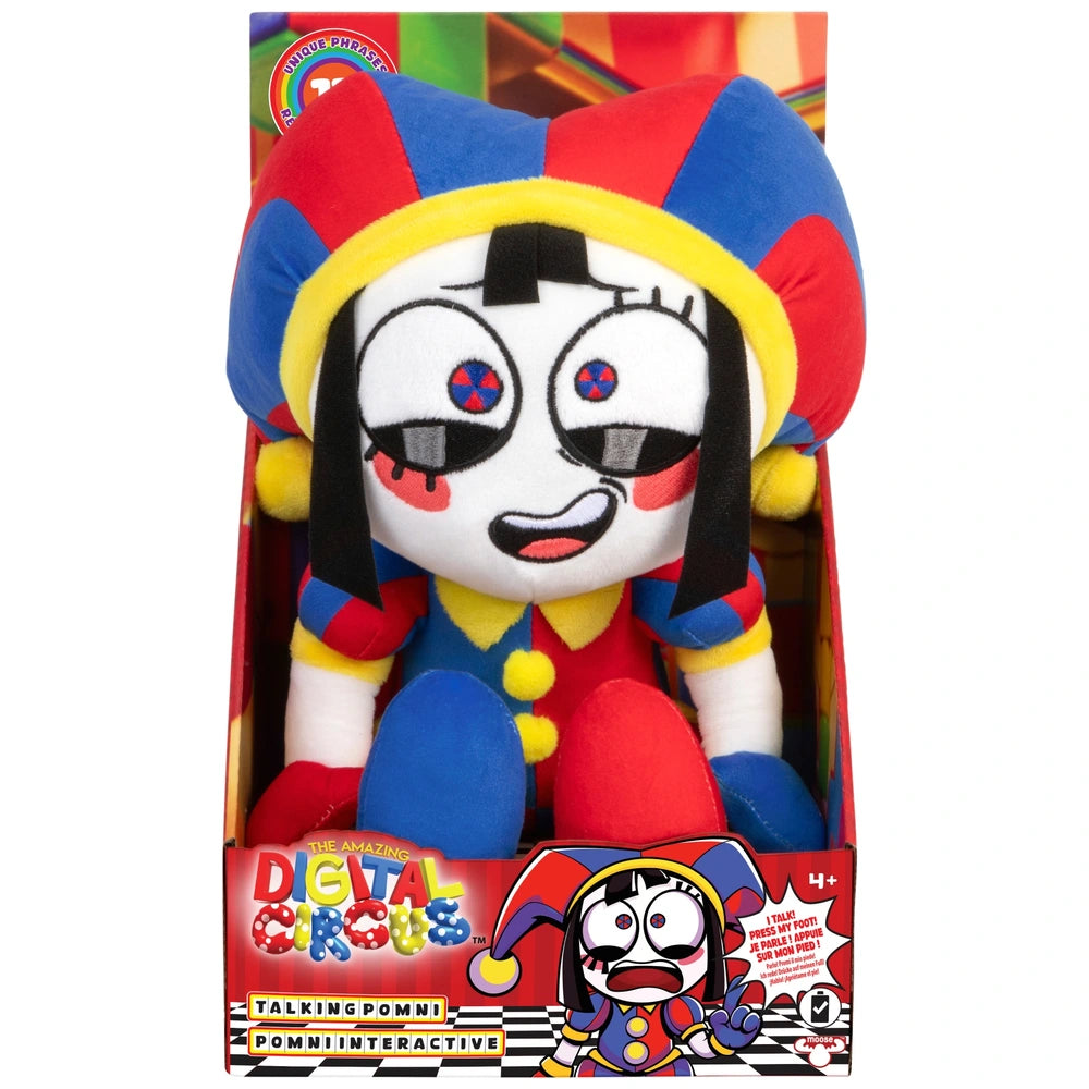 Amazing Digital Circus Talking Plush Pomni With 13 Phrases