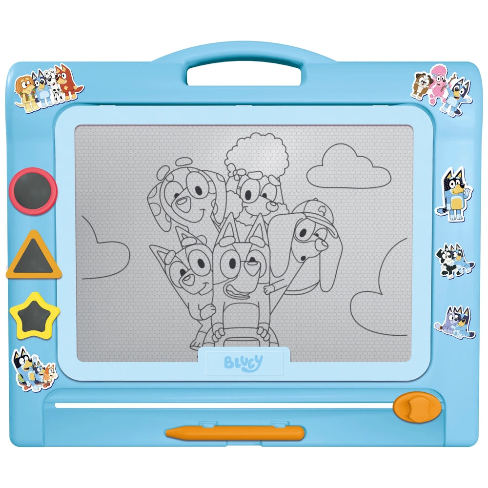 Bluey And Friends Deluxe Magnetic Scribbler Doodle Drawing Board
