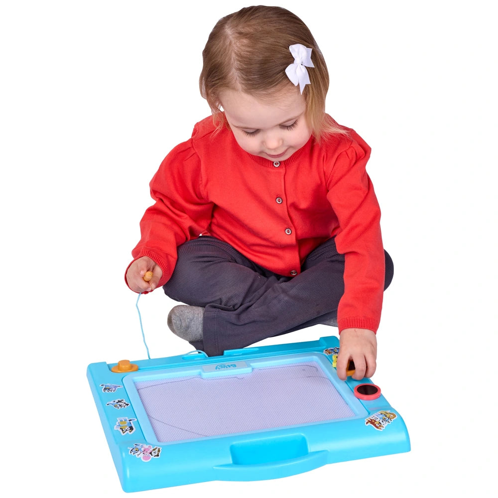 Bluey And Friends Deluxe Magnetic Scribbler Doodle Drawing Board