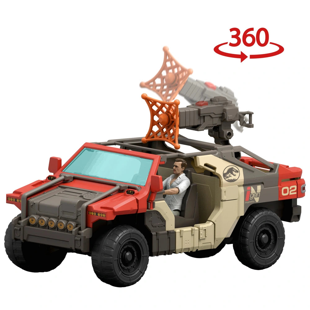 Jurassic World Rebirth Launch 'N Battle Vehicle Set