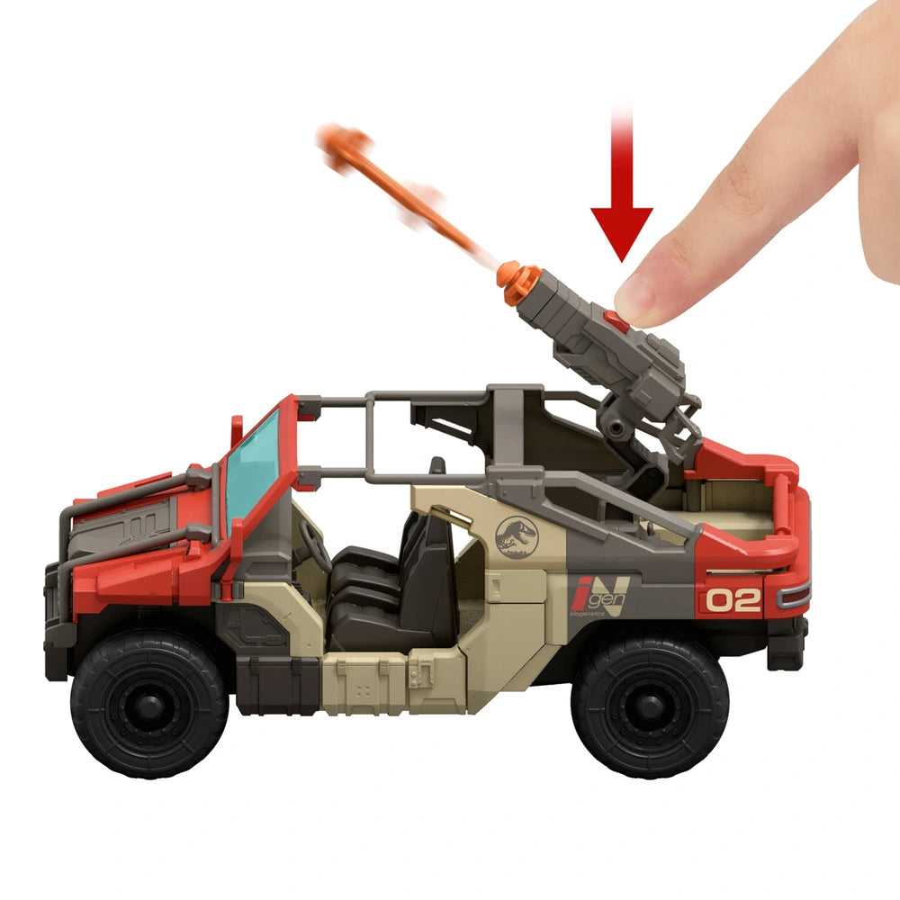 Jurassic World Rebirth Launch 'N Battle Vehicle Set