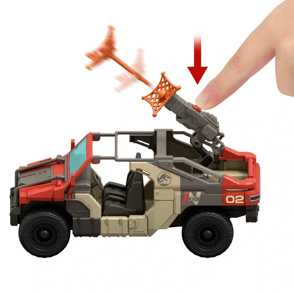 Jurassic World Rebirth Launch 'N Battle Vehicle Set